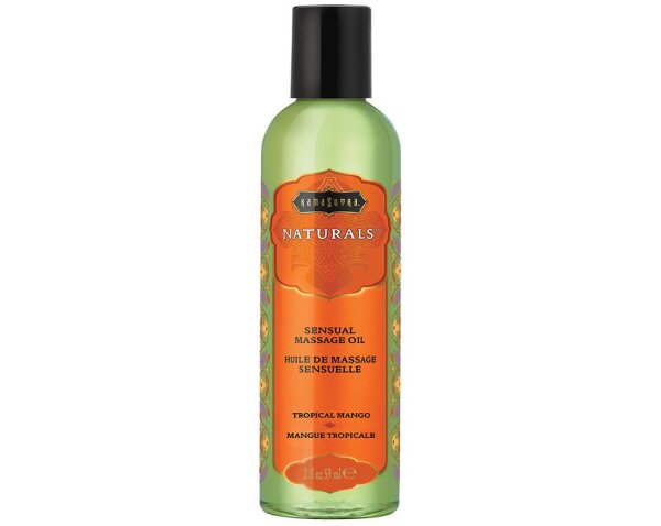 KAMA SUTRA Naturals Massage Oil Tropical Mango 59ml