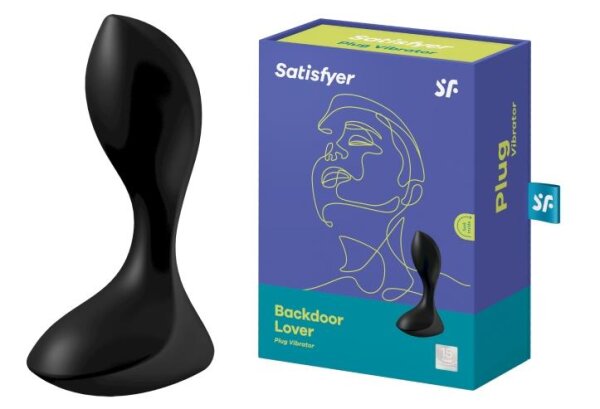 SATISFYER Backdoor Lover black