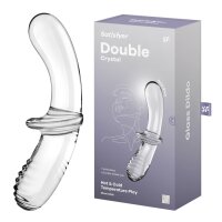 SATISFYER Double Crystal transparent