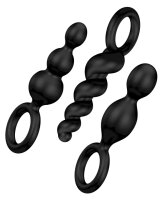 SATISFYER Booty Call Plugs Pack black