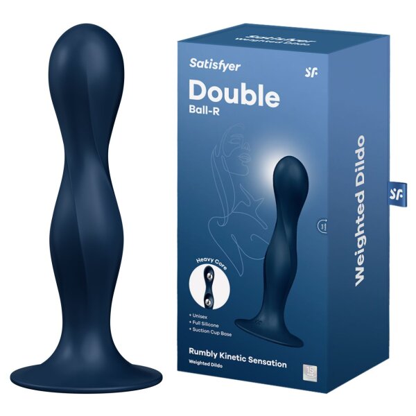 SATISFYER Double Ball-R dark blue