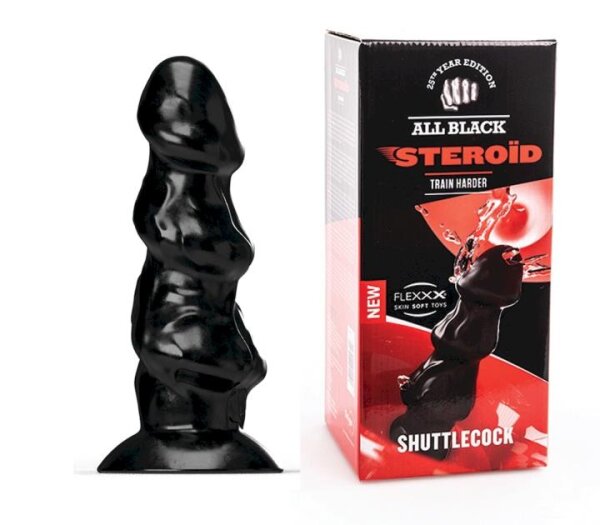 ALL BLACK STEROID Shuttlecock Black