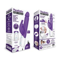 RABBIT ESSENTIALS Realistic with throbbing shaft purple