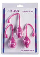 LustGlider Kegel Ball Set lila