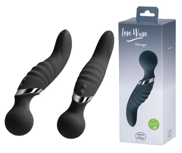 MINDS of LOVE Love Wave Massager schwarz