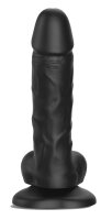 Strap-on-me Sliding Skin Realistic Dildo black S