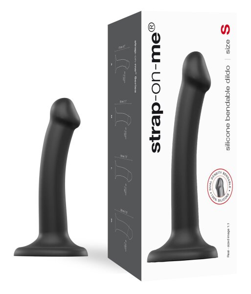 Strap-on-me Bendable Dildo black S