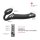 Strap-on-me Vibrating bendable strap-on black M