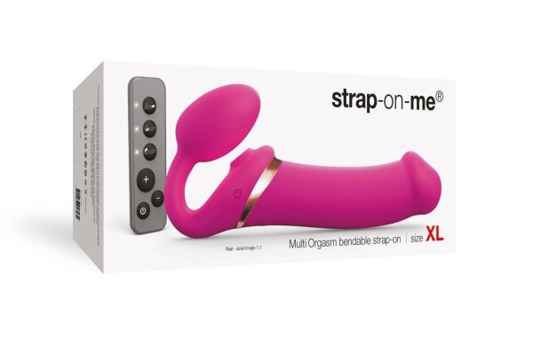 Strap-on-me Multi-Orgasm Bendable pink XL