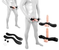 XX-DREAMSTOYS Penis-Hoden-Pranger aus Holz