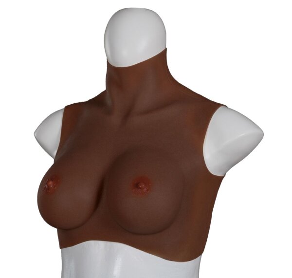 XX-DREAMSTOYS Ultra Realistic Breast Form black Size M