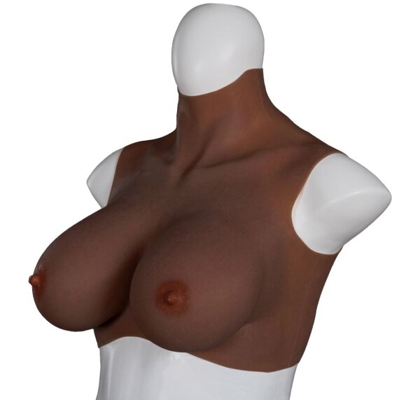 XX-DREAMSTOYS Ultra Realistic Breast Form black Size L