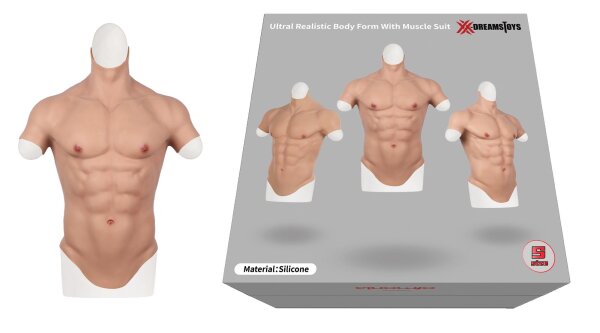 XX-DREAMSTOYS Ultra Realistic Muscle Suit Men Size S