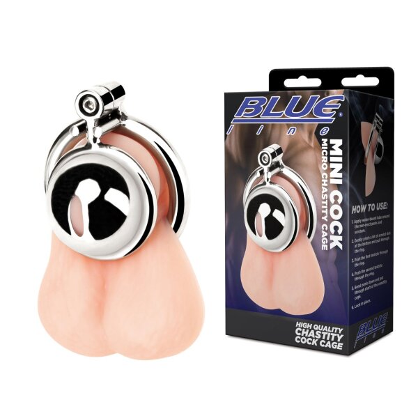 BLUE LINE C&B GEAR Mini Cock Micro Chastity Cage