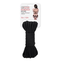 LUX FETISH Bondage Rope black 10M