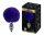 ALIVE Metal Anal Fluffly Twist Plug S Dark Purple