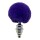 ALIVE Metal Anal Fluffly Twist Plug M Dark Purple