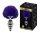 ALIVE Metal Anal Fluffly Twist Plug L Dark Purple