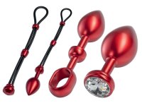 MALESATION Alu-Cock-Grip Set groß, rot