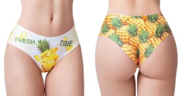 Memème FRESH SUMMER PINEAPPLE Slip M