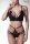 GREY VELVET 2-tlg.Set (Bralette, brazilian Slip) S