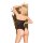 PENTHOUSE LINGERIE Blooming era S-L schwarz