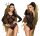 PENTHOUSE LINGERIE High on love XL schwarz