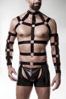 GREY VELVET MEN 4-teiliges Harness Set 2XL-3XL