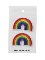 Rainbow Ironing Patch 2-Pack