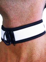 Rude Rider Neoprene Puppy Collar White