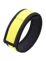 Rude Rider Neoprene Puppy 2 Biceps Straps Yellow