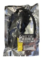 Rude Rider Inflatable Regular Dildo Rubber Black