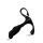 Rude Rider Lion Head Small Prostate Massager Silicone Black