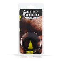 Rude Rider Ball Stretcher Liquid Silicone 20mm Black