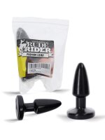 Rude Rider Simplicity  Anal Plug Black