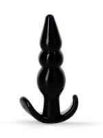 Rude Rider Mini Bead Anal Plug Black