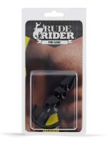 Rude Rider Mini Bead Anal Plug Black