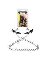 Rude Rider Flat Chain Nipple Clamps Metal/PVC