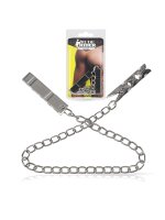 Rude Rider Nipple Clamps with Chain Zinc Alloy