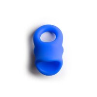 Sport Fucker Baller Ring Liquid Silicone Blue