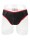 Rude Rider Neoprene Brief Open Back Bottoms Black/Red