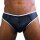 Rude Rider Neoprene Brief Open Back Bottoms Black/White