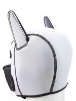 Rude Rider Neoprene Puppy Hood White/Black