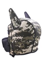 Rude Rider Neoprene Puppy Hood Camo/Black