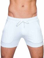 Supawear Jersey Shorts White