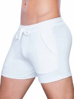 Supawear Jersey Shorts White