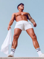 Supawear Jersey Shorts White