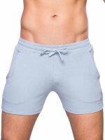 Supawear Jersey Shorts Grey White