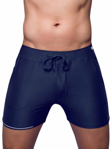 Supawear Full Lined Mesh Shorts Tight Fit Black Onyx