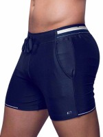 Supawear Full Lined Mesh Shorts Tight Fit Black Onyx